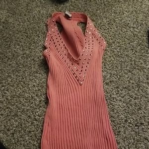 Pink tanktop sparkly